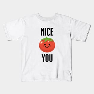 Nice To Meet (Tomato) You Kids T-Shirt